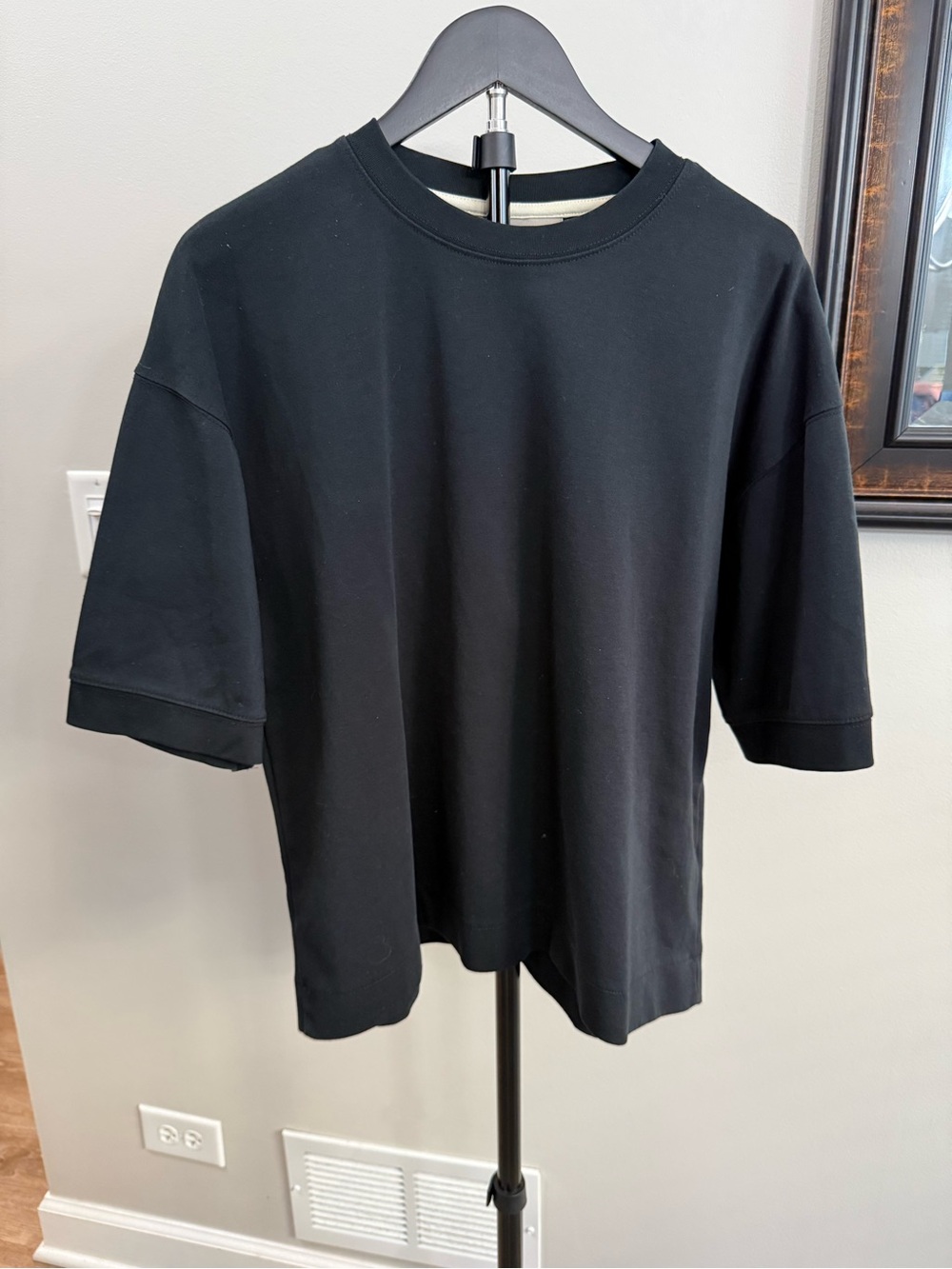 Amongst Others Men's Black Short-Sleeve Crewneck Tee - Classic Fit